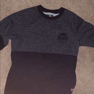 roots medium crew neck